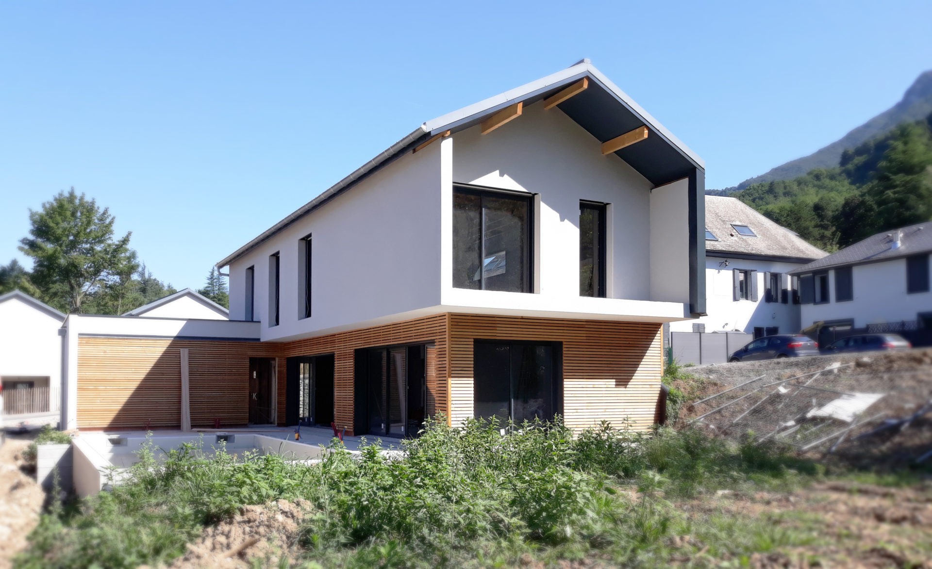 7 maisons contemporaines savoie architecture dans la pente