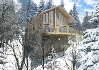 Chalet contemporain