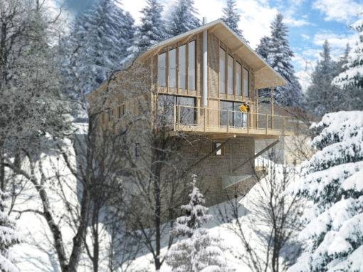 Chalet contemporain