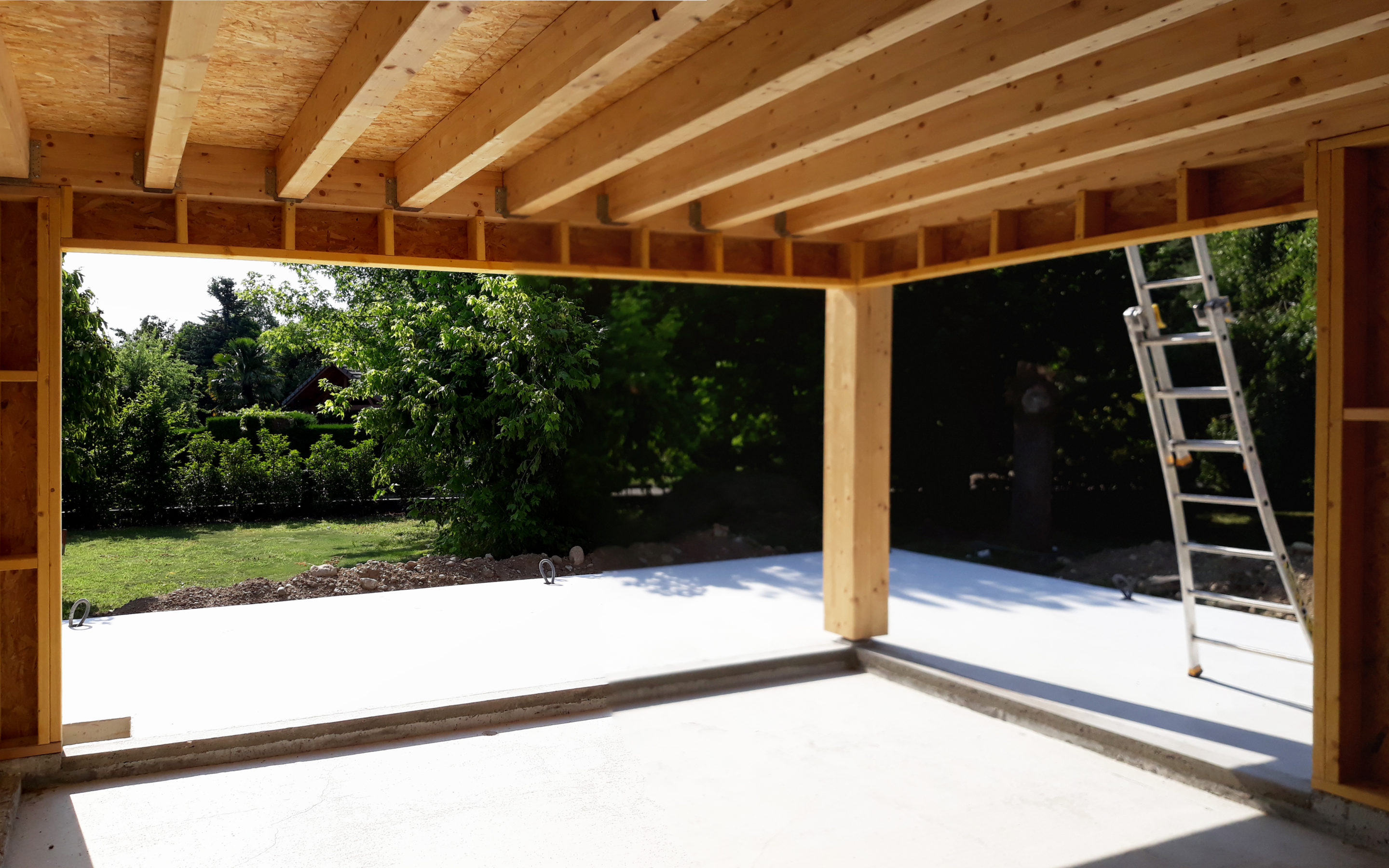 la maison grandit …